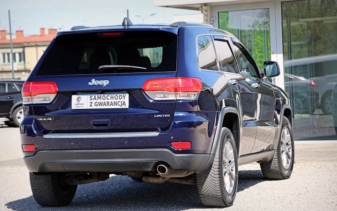 Jeep Grand Cherokee cena 99900 przebieg: 123600, rok produkcji 2015 z Krzanowice małe 596